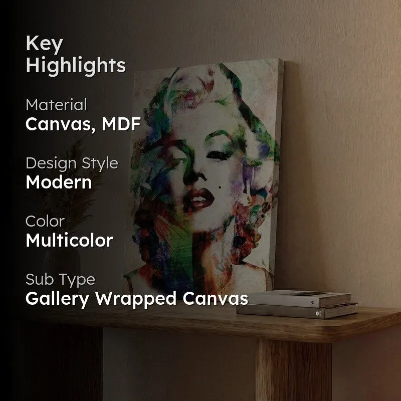 Marilyn Monroe Pop Canvas Wall Art media 2