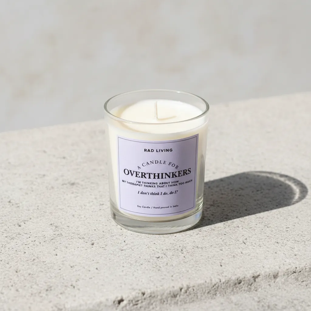 Overthinkers - Carnations Scented Candle media 1