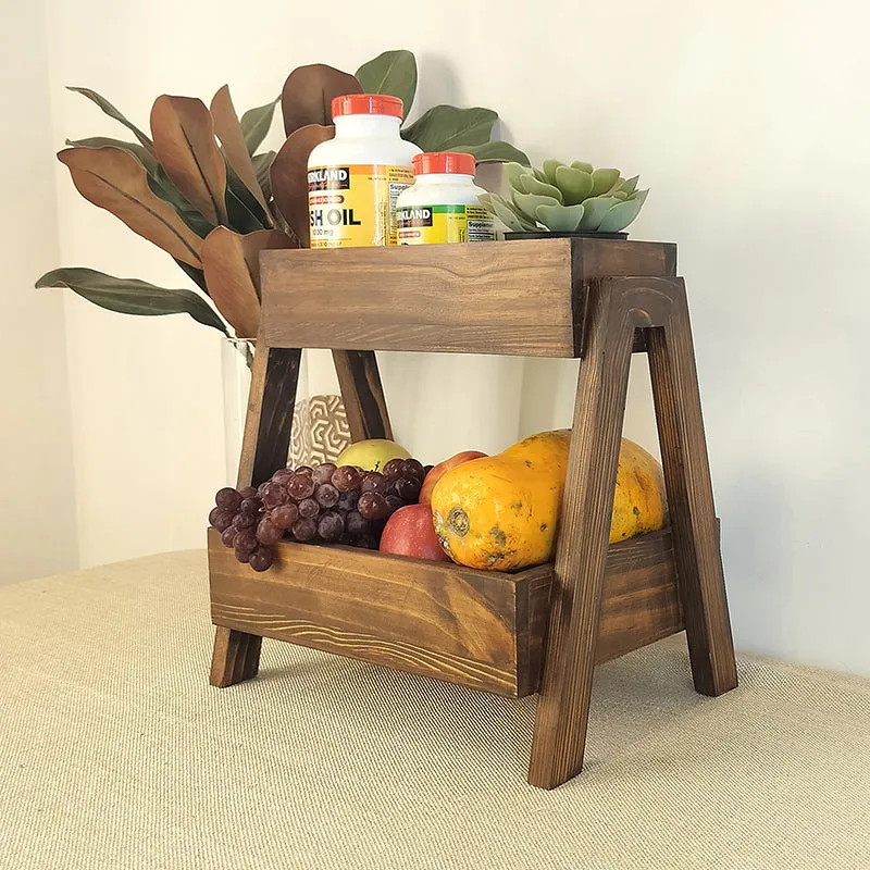 Osaka Wooden Kitchen Countertop Organiser media 3