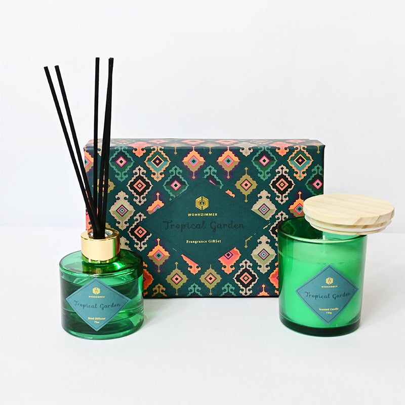 Bruma Reed Diffuser (Tropical) - Two Piece Set media 3