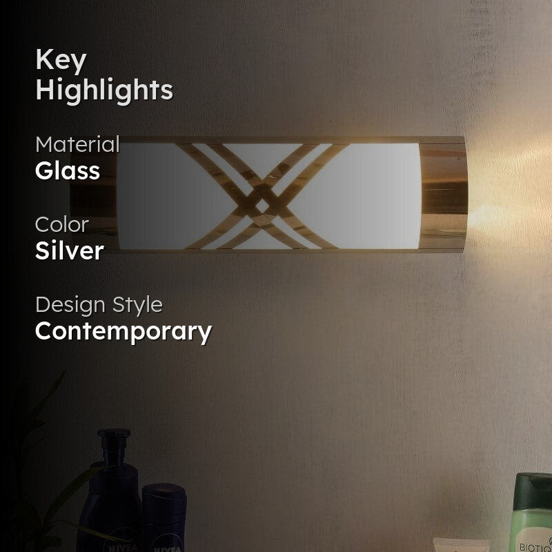 Cross Glass Wall Lamp media 2