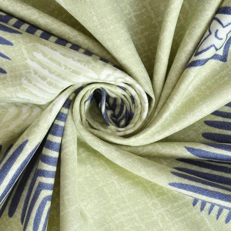 Facet Fusion Cotton Duvet Cover - 210 TC media 5