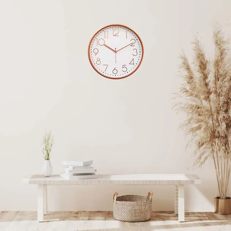 Elementary Wall Clock - White media 1