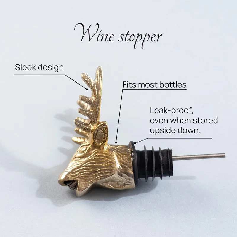 Royal Antler Stainless Steel Pourer - Gold media 3