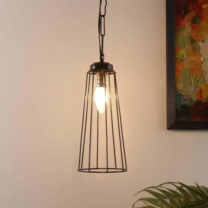 Conical Shell Metal Ceiling Lamp media 1