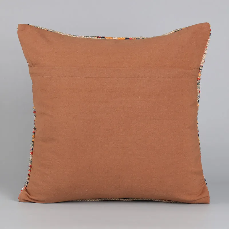 India Circus Desi Tints Tufted Cotton Cushion Cover - Set Of Two media 5