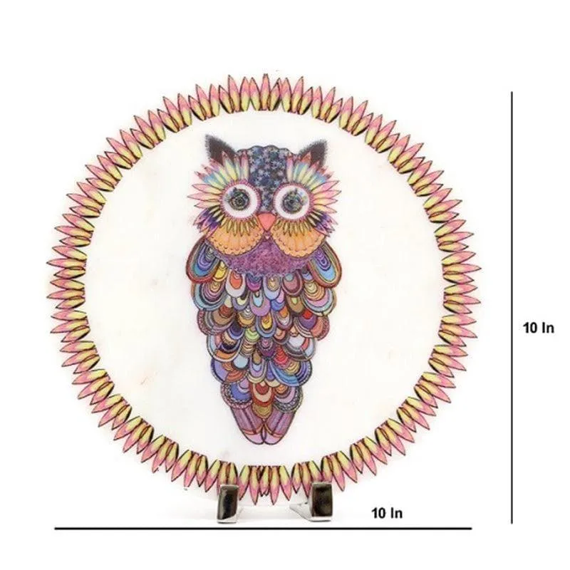 Owlsome Marble Showpiece media 4