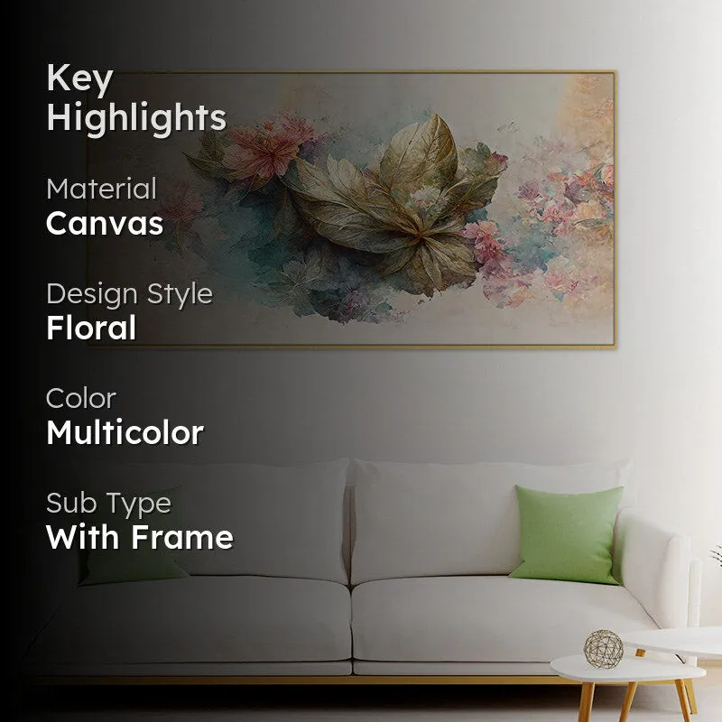 Lousia Flora Canvas Wall Painting media 2