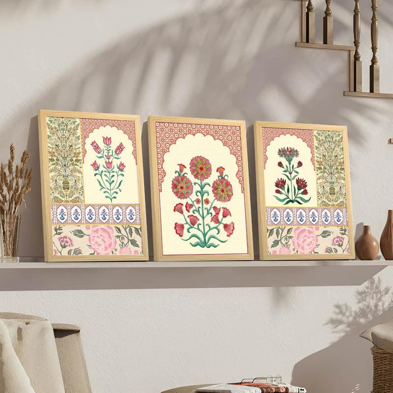 Manjitha Ethnic Floral Wall Art