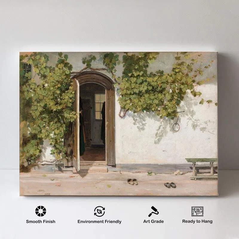 The Entrance Canvas Wall Painting - Gallery Wrap media 3