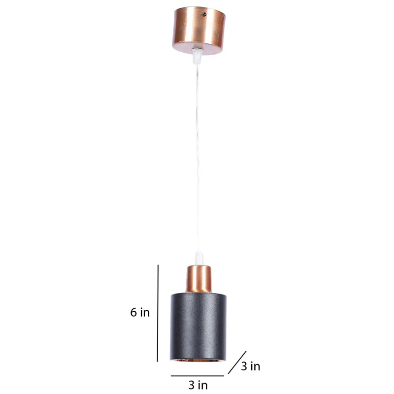 Onyxa Iron Ceiling Lamp media 8