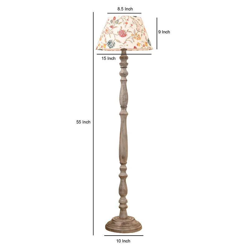 Hewn Cone Flora Floor Lamp media 5