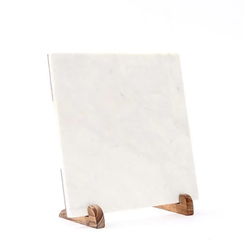 Tribal Muse Printed Marble Showpiece media 5