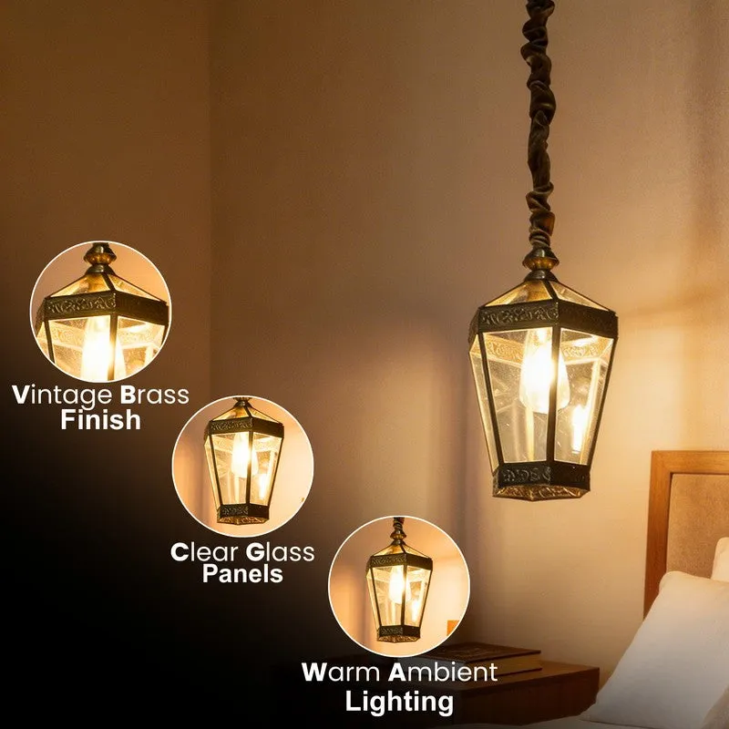 Lantira Brass Ceiling Lamp media 6