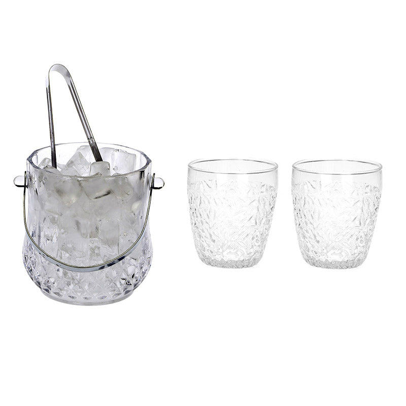Lynx 1000 MLIce Bucket With 200 ML Glass - Four Piece Set