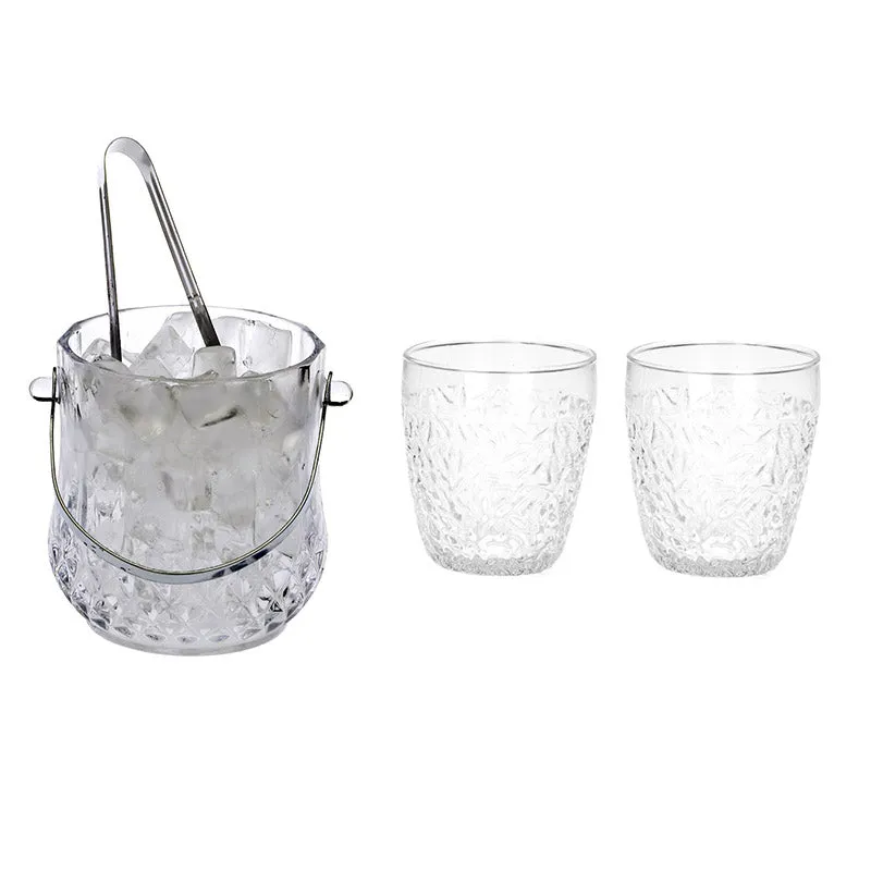 Lynx 1000 MLIce Bucket With 200 ML Glass - Four Piece Set media 1