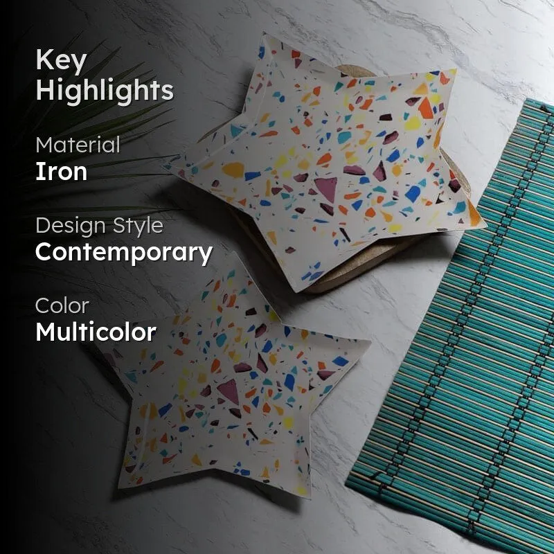 Stardust Iron Platter - Set of Two media 2