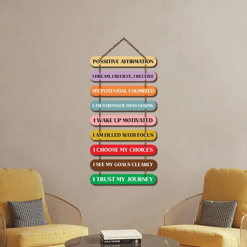 Art Of Affirmation Wood MDF Wall Hanging media 1