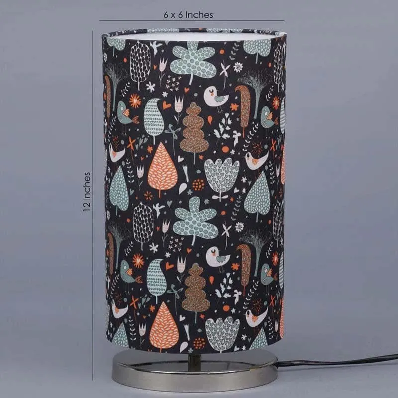 Nature Medley Fabric Table Lamp - Multicolor media 4