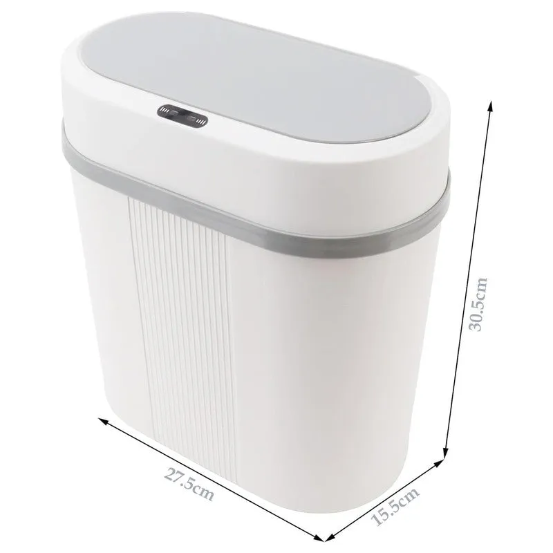 Air Wave Smart Motion Sensor Dustbin - White media 10