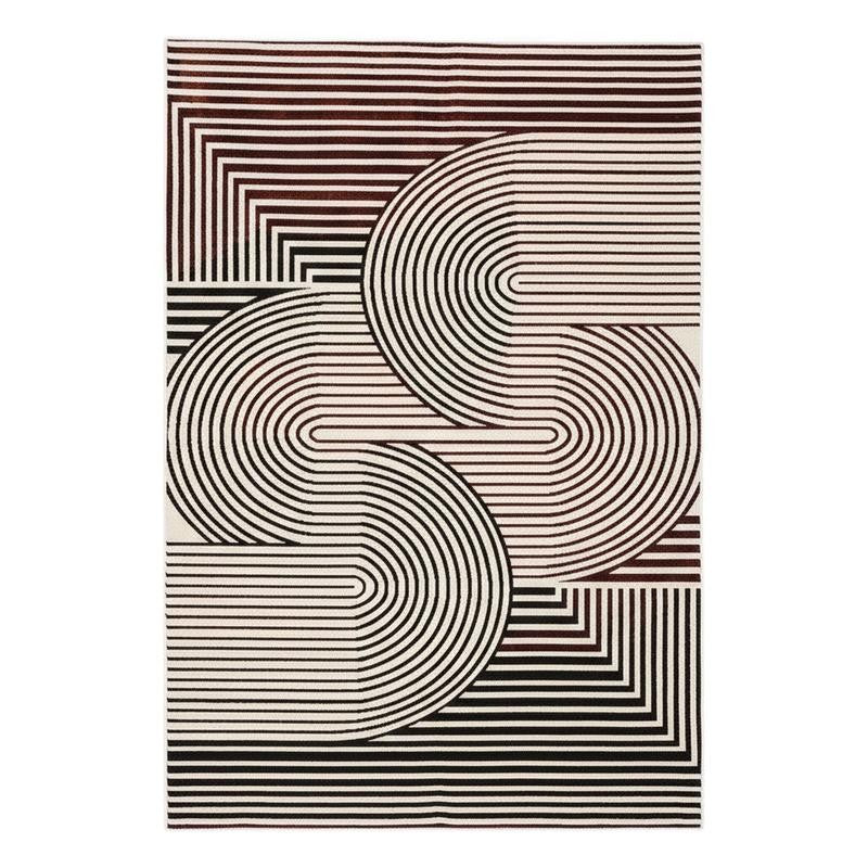 Icaria Nylon Dhurries - White, Black media 5