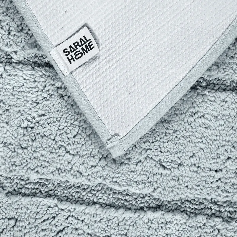 Saral Home Kapra Anti-Skid Bathmat (Round) - Set Of Two media 4