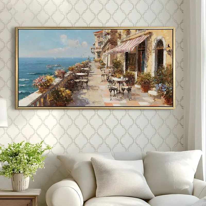 Salted Light Canvas Wall Painting With Frame media 4