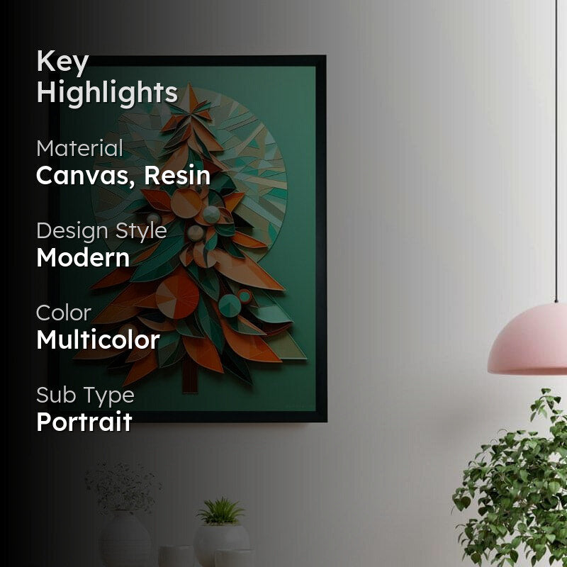 Christmas Chroma Canvas Wall Art media 2