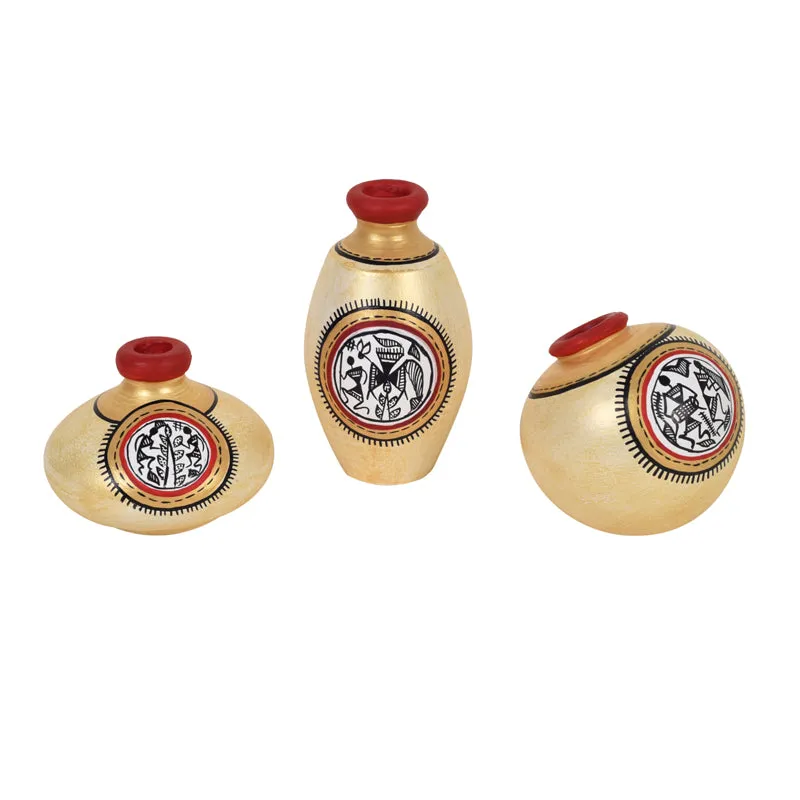 Binya Earthy Vase - Set Of Three media 3
