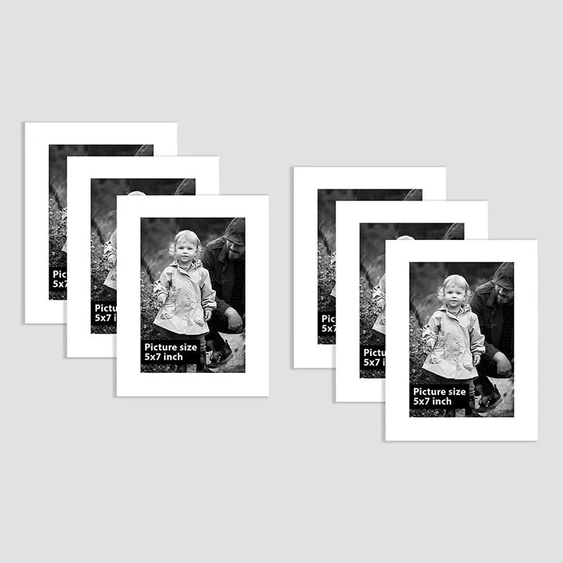 Willow Charm Rectangle Photo Frame (White) - Set Of Six media 4