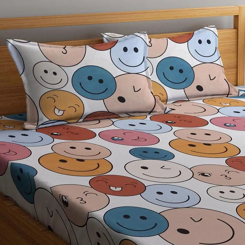 Smiley Wonder Bedsheet - 130 GSM media 3