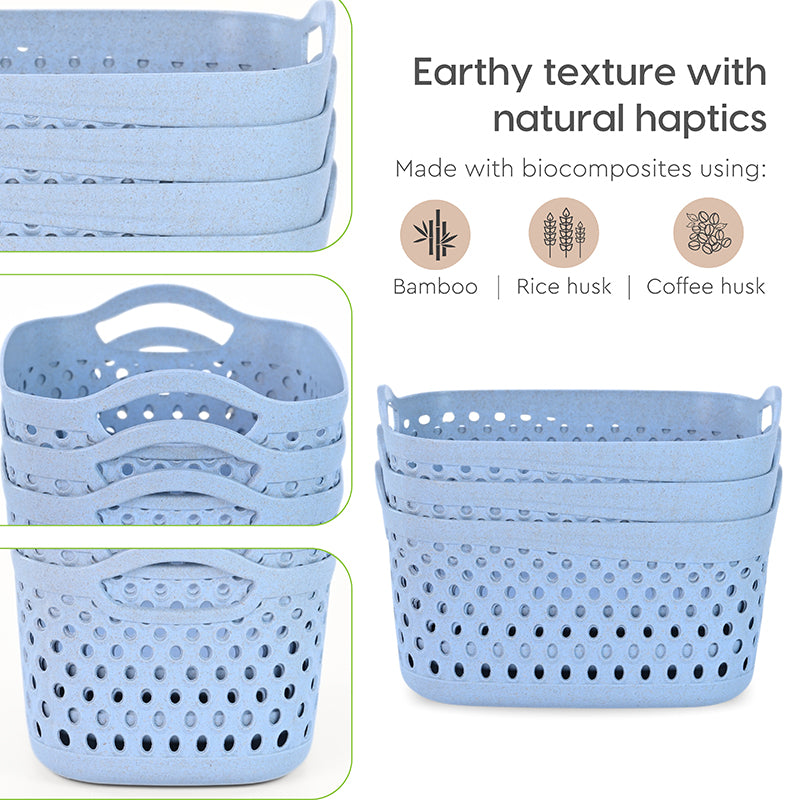 Bio Cove Storage Basket - Set Of Three media 3