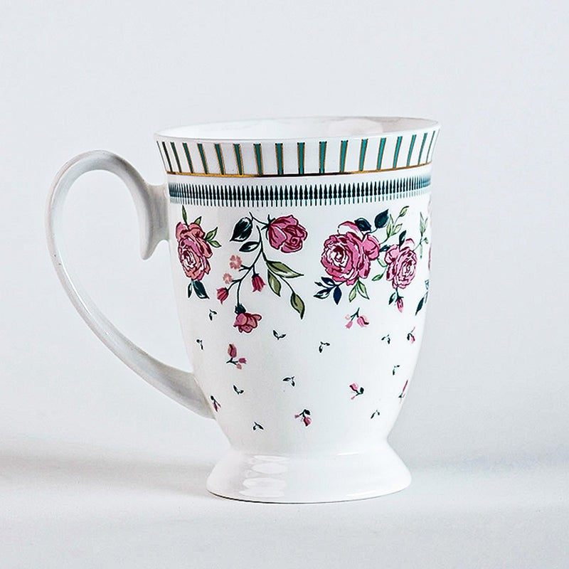 Magique: Portrait Of A Rose Ceramic Mug (250 mL Each) - Set Of Six image 6