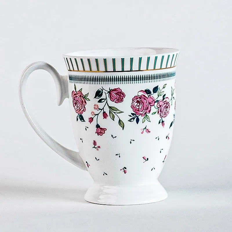 Magique: Portrait Of A Rose Ceramic Mug (250 mL Each) - Set Of Six media 6