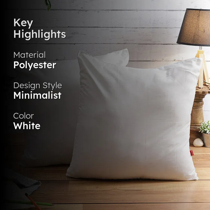 Dreamy Fluff Allergy Guard Polyester Cushion Filler - Set Of Two media 2