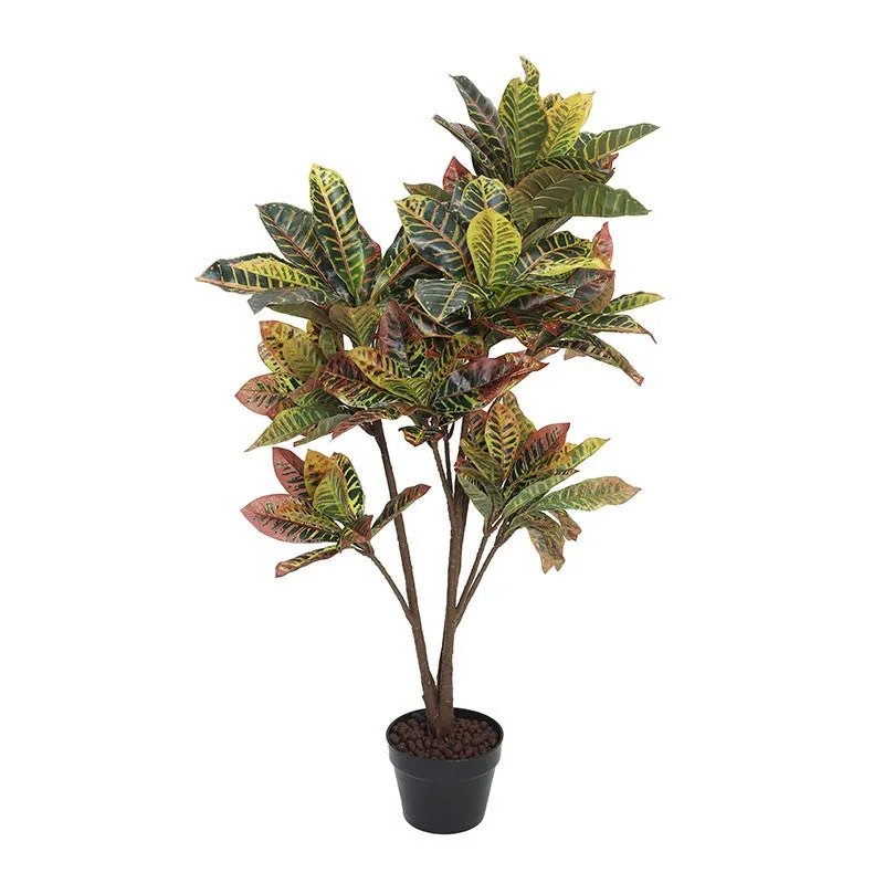 SoftLeaf Artificial Plant With Black Plastic Pot - 3.7 ft media 5