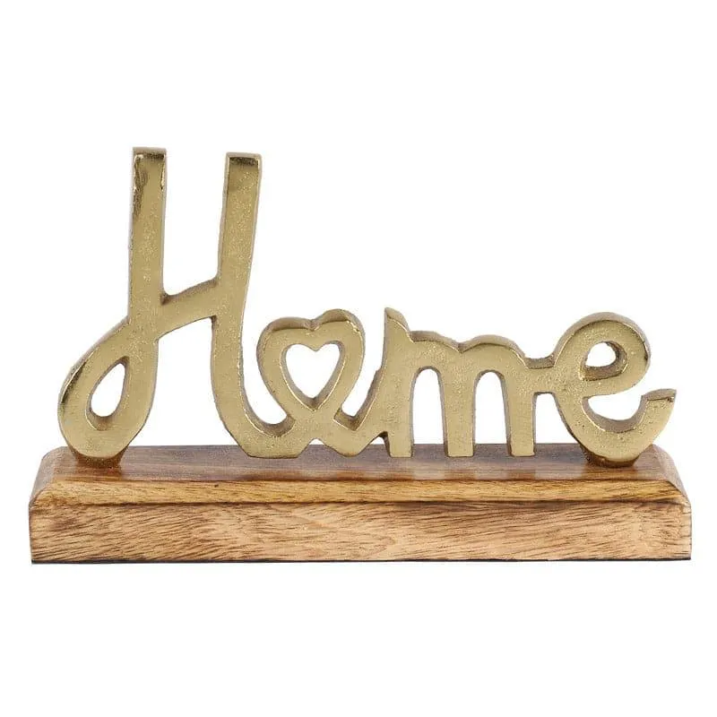 Home Bond Typography Showpiece - Gold media 3