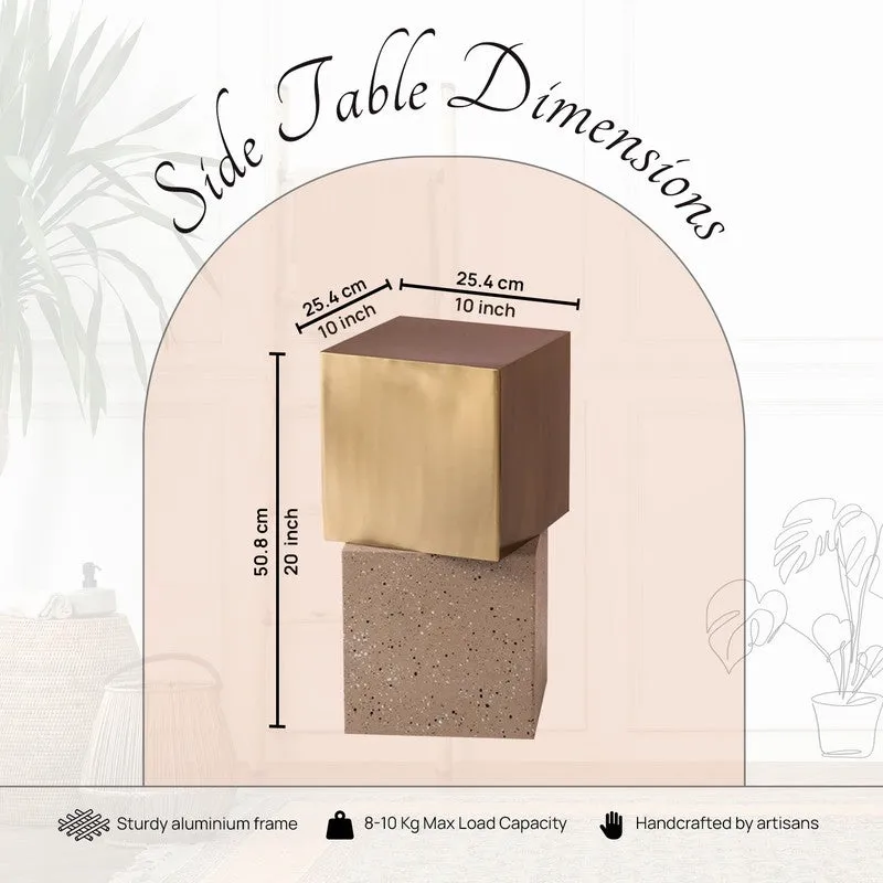 Espresso Center Table - Gold media 6