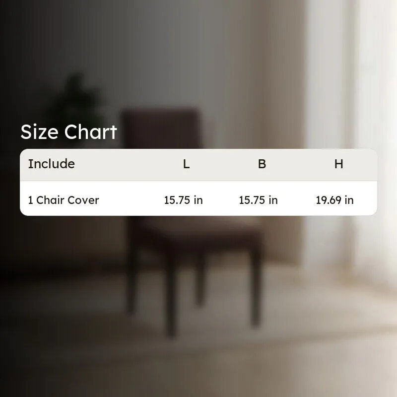 TrendyTrove Fit Chair Cover - Brown media 7
