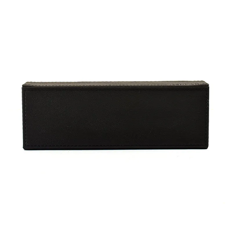 Tisca Faux Leather Cutlery Tray - Black media 8
