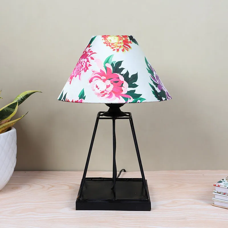 Miyabi Aeon Printed Metal Table Lamp - Multicolor media 3