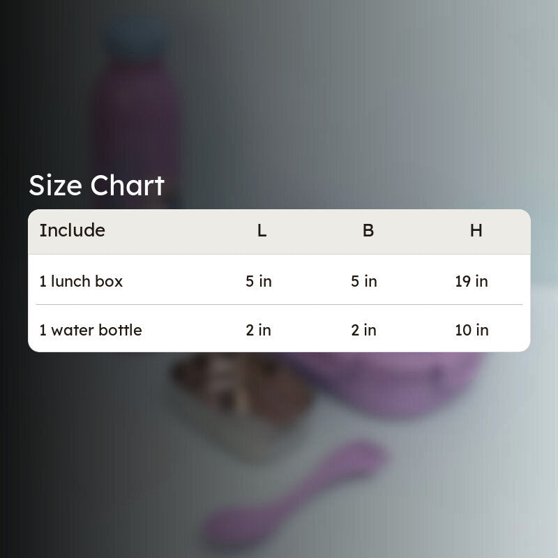 Belle Frozen Lunch Box 700 ML With 600 ML Water Bottle - Two Piece Set - Two Piece Set media 6