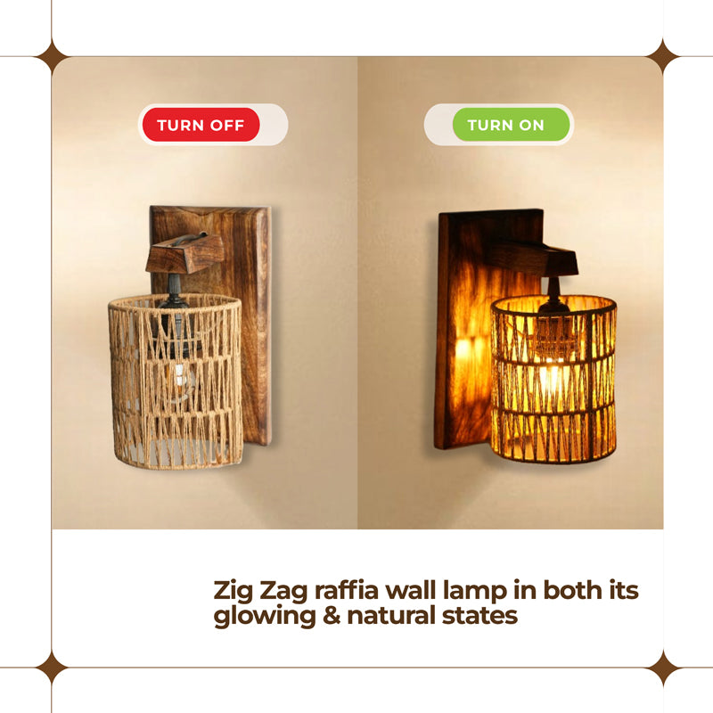 LumaRay Rattan Wall Lamp media 9