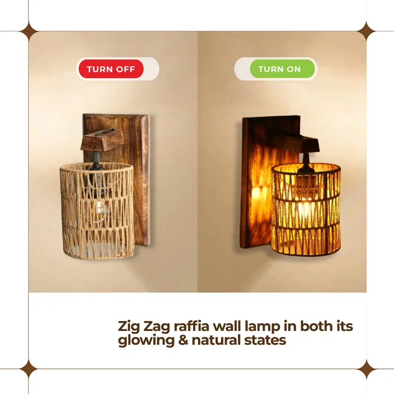 LumaRay Rattan Wall Lamp media 9
