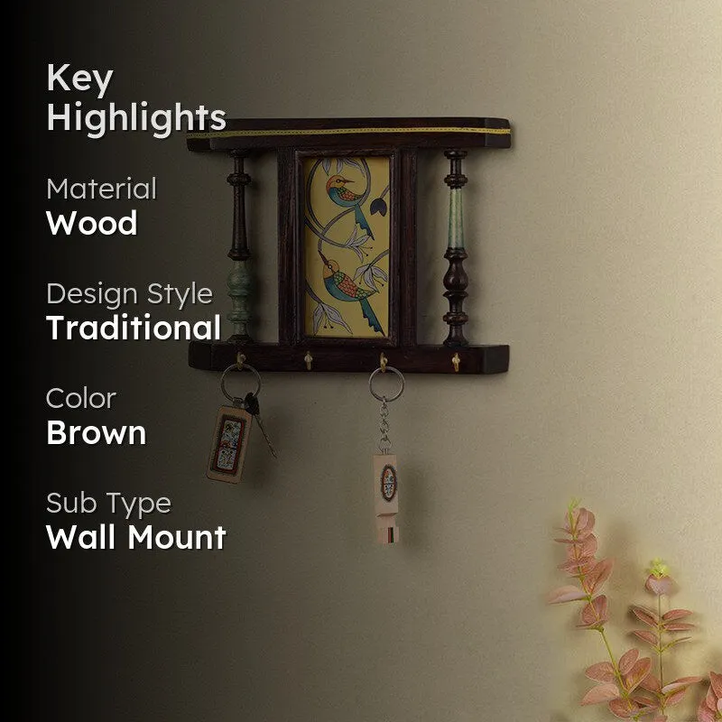 Parjanya Wood Key Holder media 2