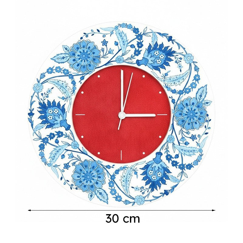 Ethnic Veli Handpainted Wall Clock media 8