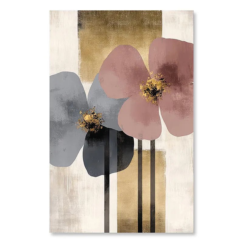 Fragile Fleur Canvas Floral Wall Art media 4
