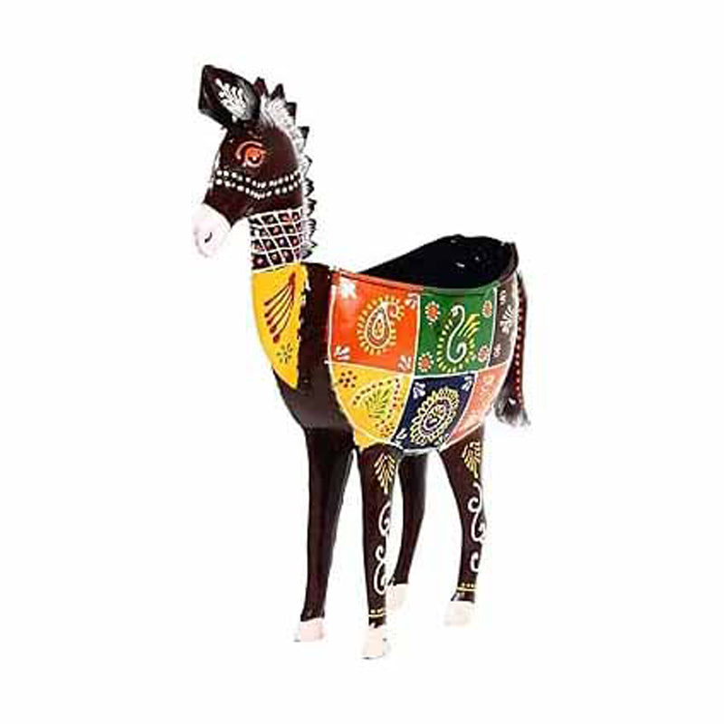 Ethnic Horse Vase media 4