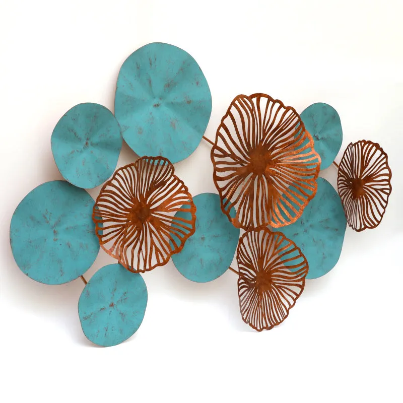 Floral Blooms Metal Wall Accent media 3