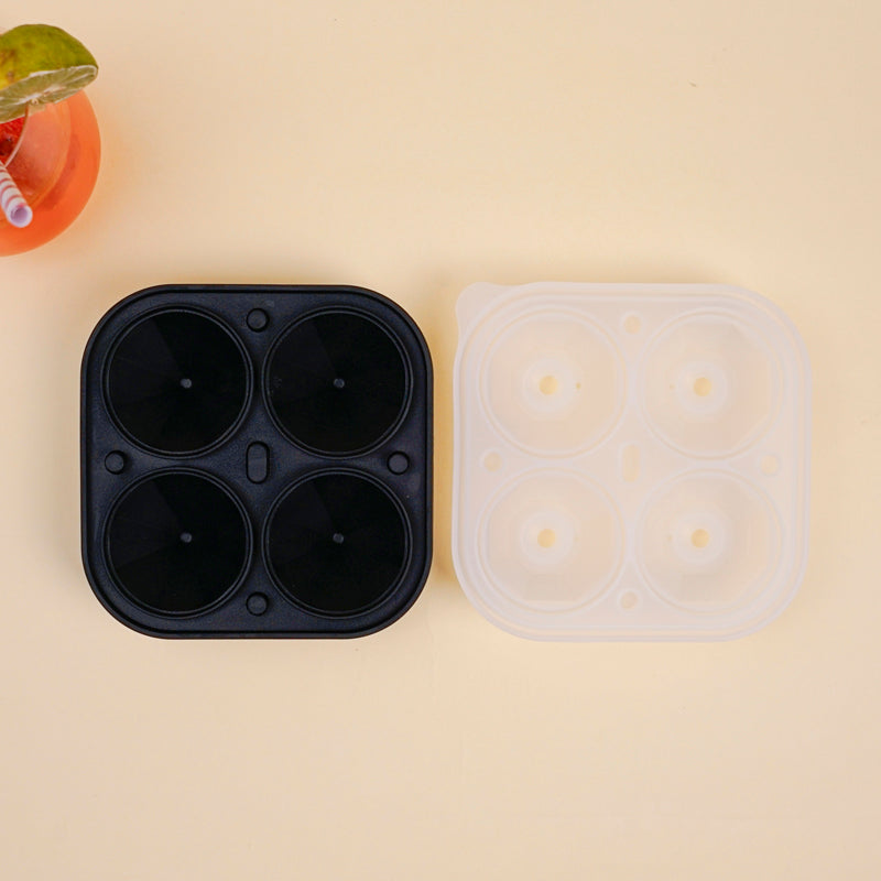 Floe Silicone 4-Cube Ice Mould - Black media 4